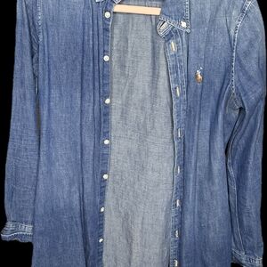 Ralph Lauren Denim Button Down Dress